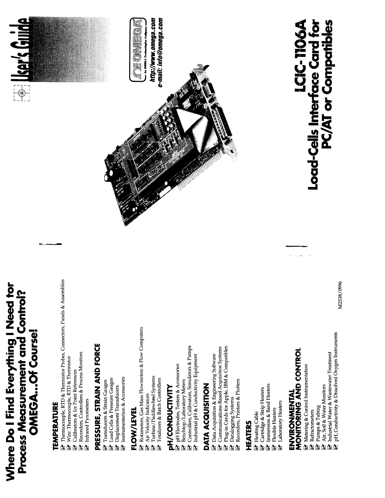 Omega LCIC-1106A User guide - ManualMachine.com