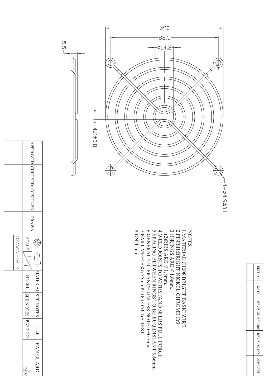 SUNON FG-09 Specification - ManualMachine.com