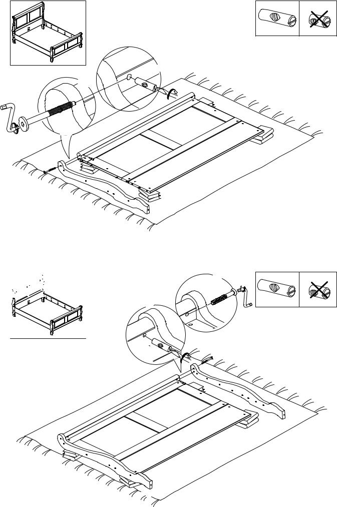 IKEA HASSELVIKA Bed frame Assembly Instruction