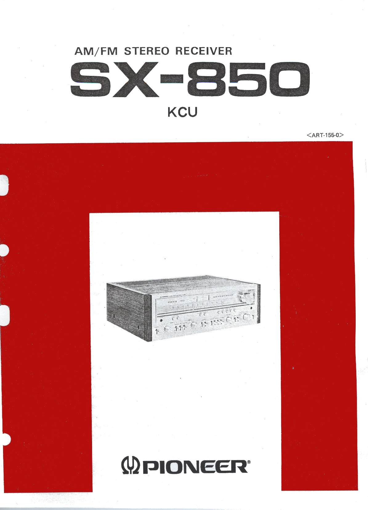 Pioneer SX-850 User Manual