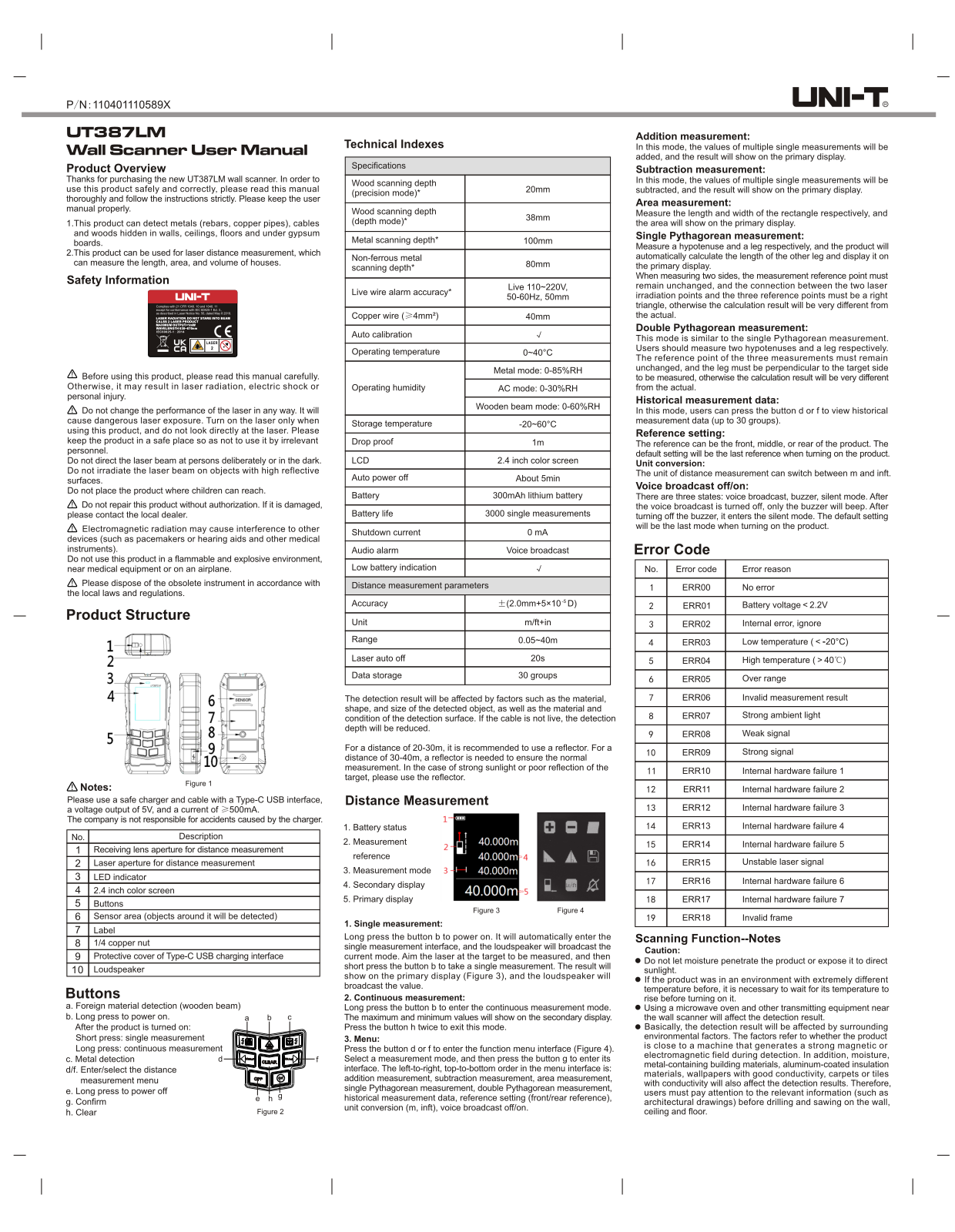 UNI-T UT387LM User guide - ManualMachine.com
