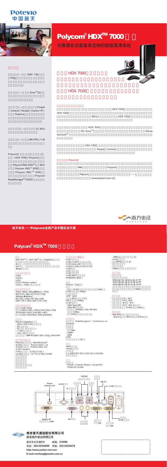 Polycom HDX 7000 User Manual