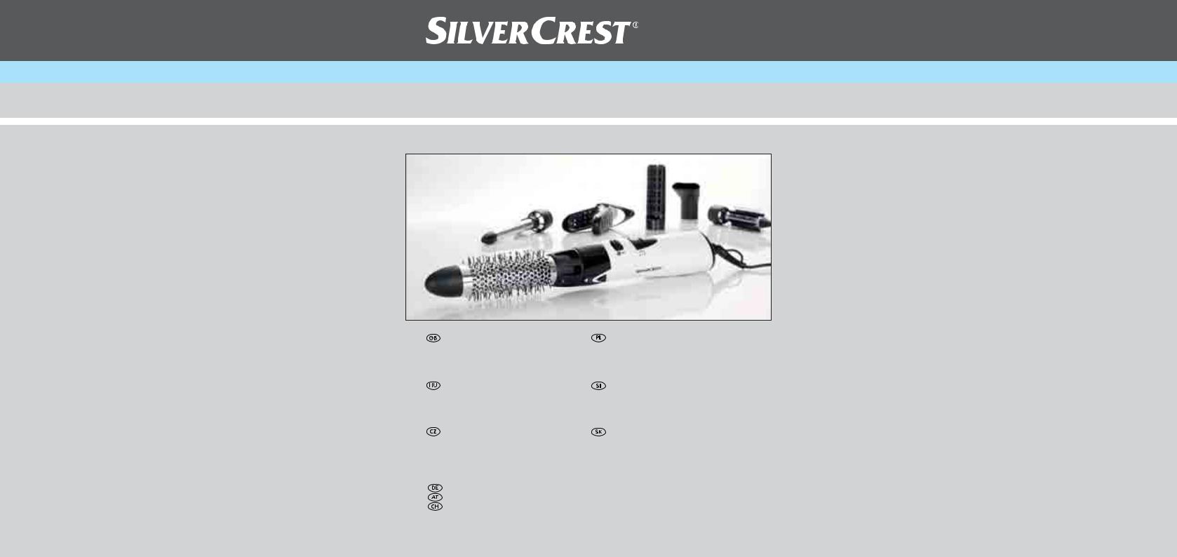 Silvercrest SWC 1000 A1 User Manual