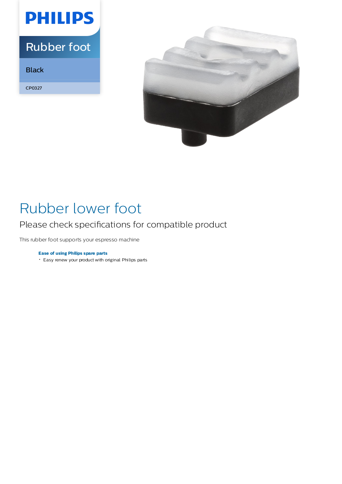 Philips CP0327/01 leaflet - ManualMachine.com