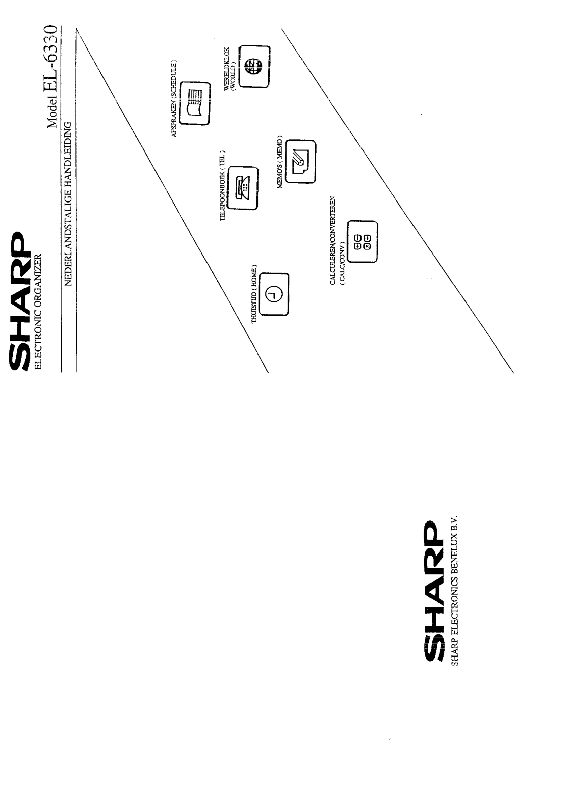 Sharp EL-6330 User Manual