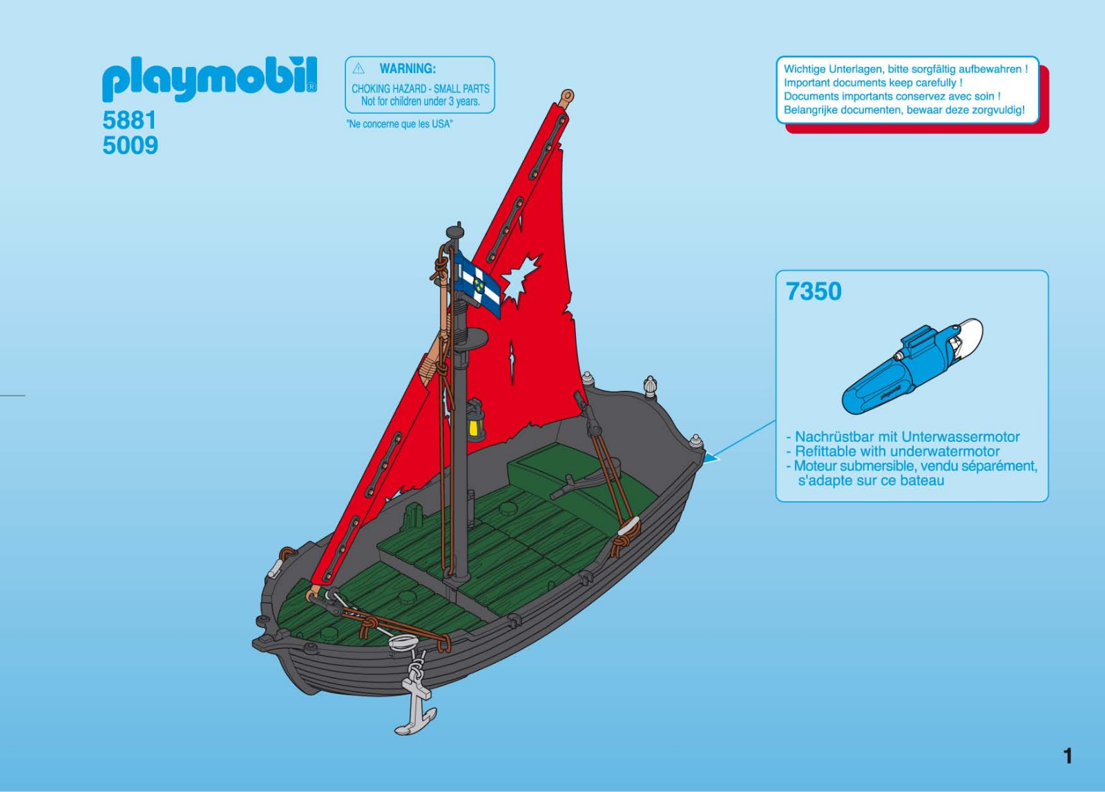 Playmobil 5881 Instructions