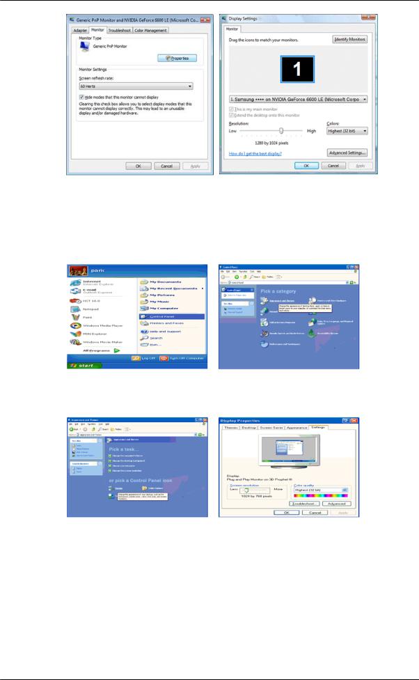 Samsung SYNCMASTER 943BM, SYNCMASTER 943B, SYNCMASTER 2043SN, SYNCMASTER 2343BW, SYNCMASTER 2243SN User Manual