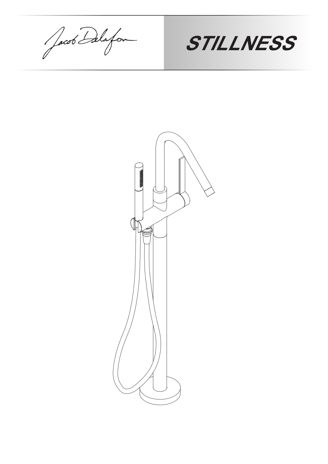 Jacob Delafon STILLNESS E97344-CP User guide