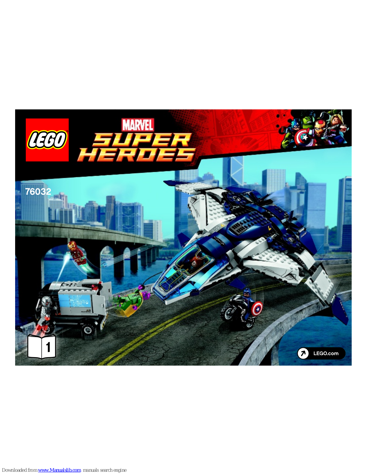 LEGO SUPER HEROES 76032 Building Instructions