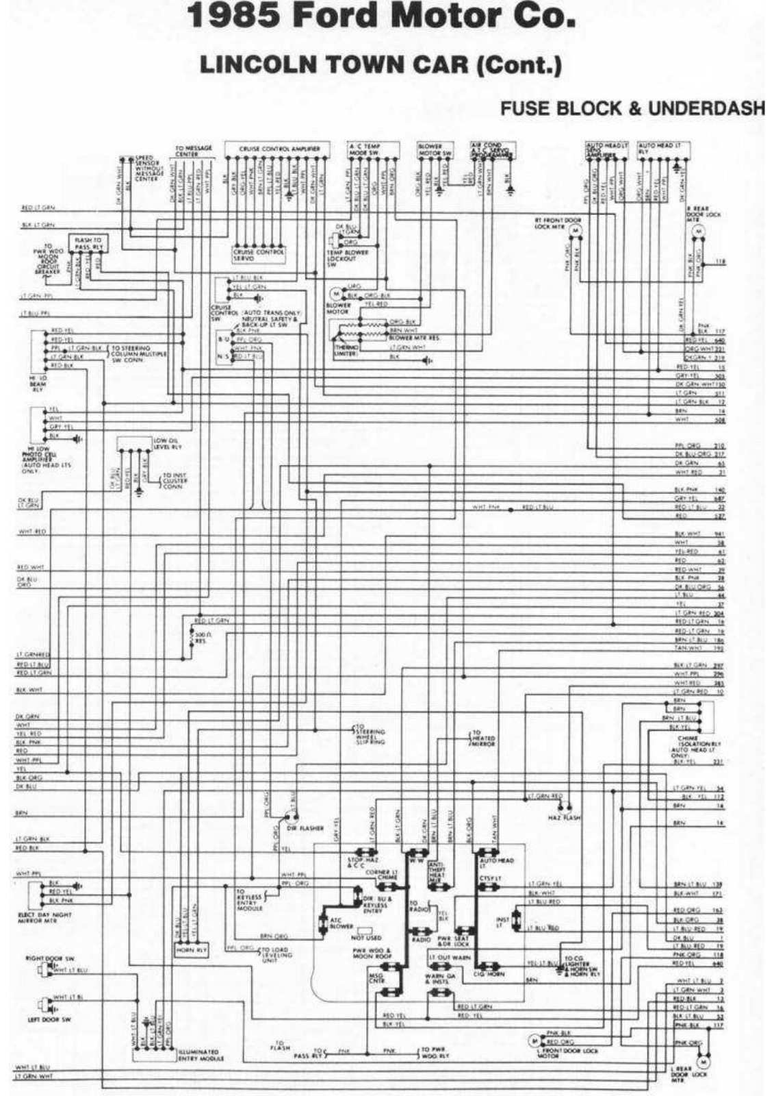 Ford Town Car diag85068 small Diagram