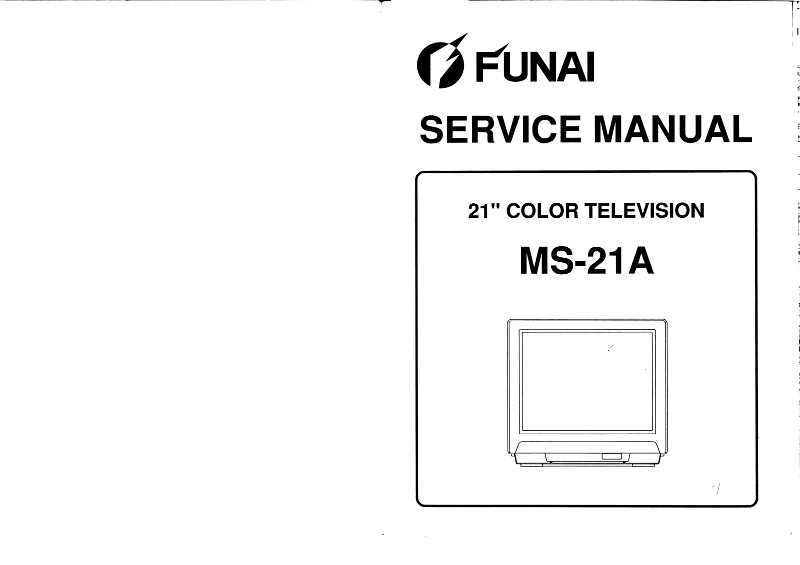 Funai MS-21A Service manual