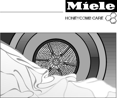 Miele T 4804 C Allerdry Operating Instruction