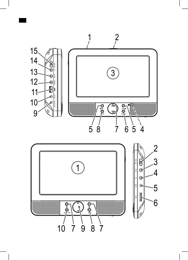 AEG DVD 4556 LCD Instruction Manual