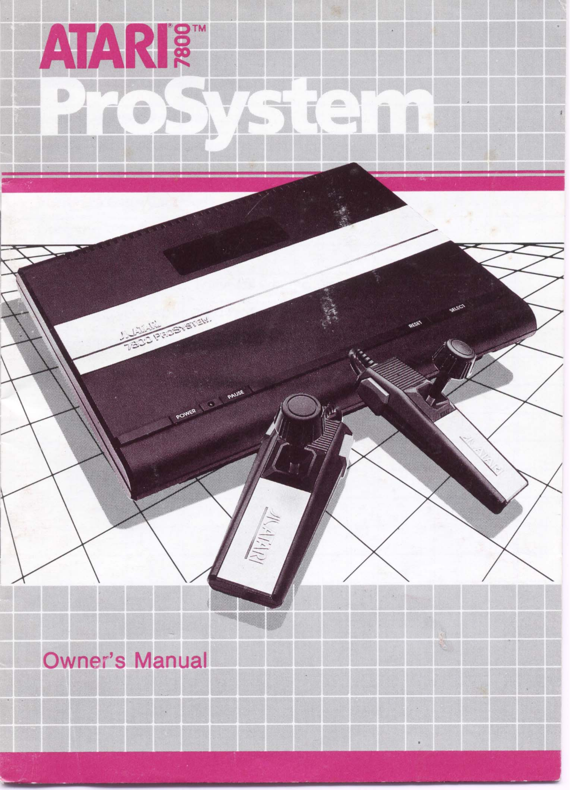 Atari 7800 Pro System User guide