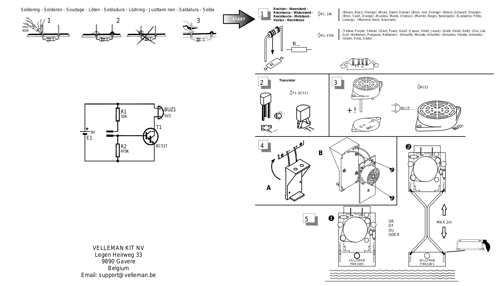 Whadda WSAA108 User guide - ManualMachine.com