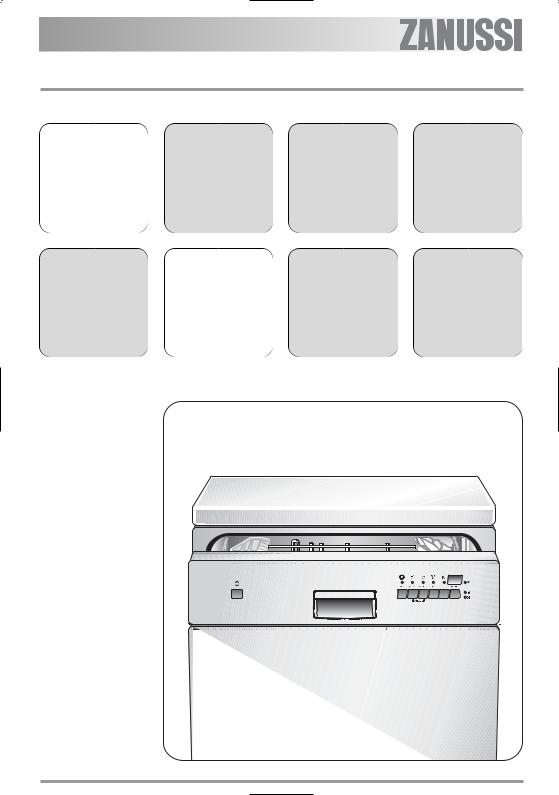 Zanussi ZDF501, ZDF501X User Manual