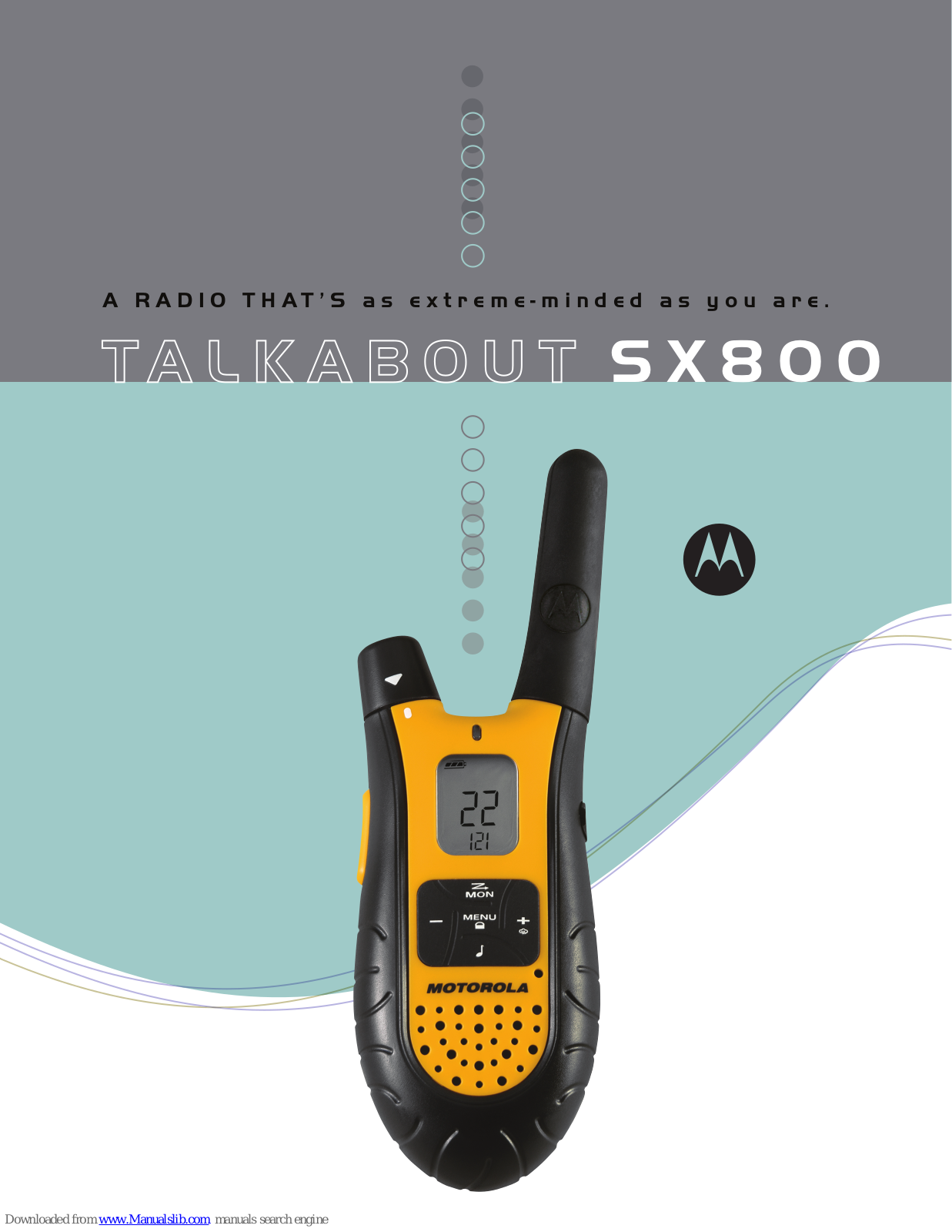 Motorola TalkAbout SX800R Features