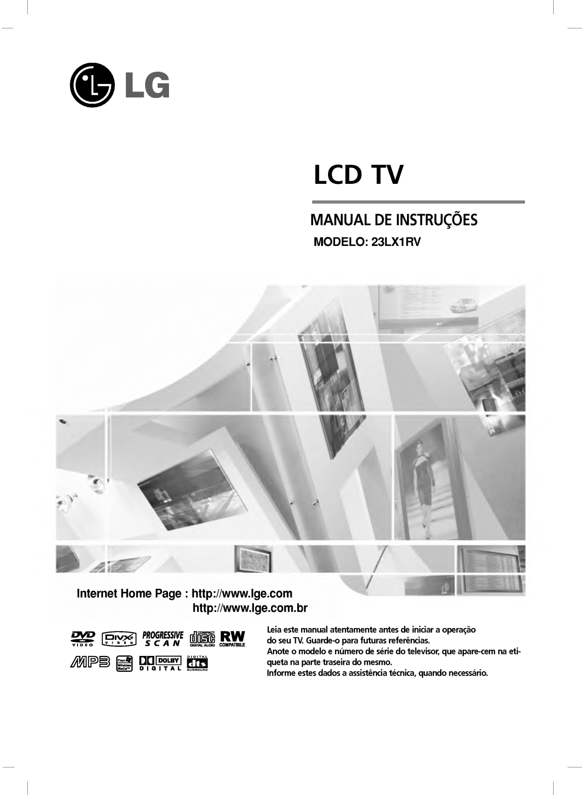 Lg 23LX1RV User Manual