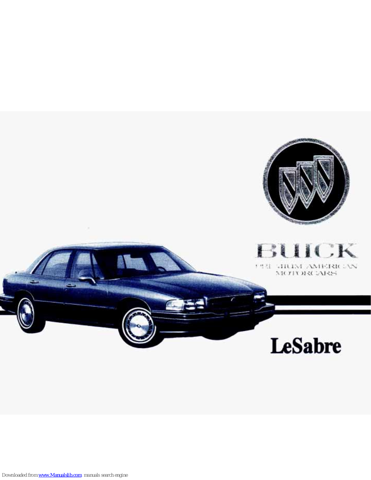 Buick 1994 LeSabre Owner's Manual