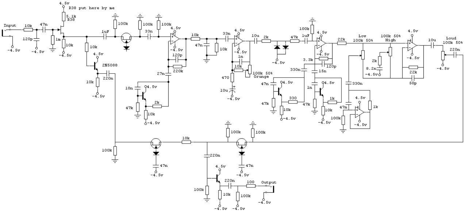 Dod fx69b schematic