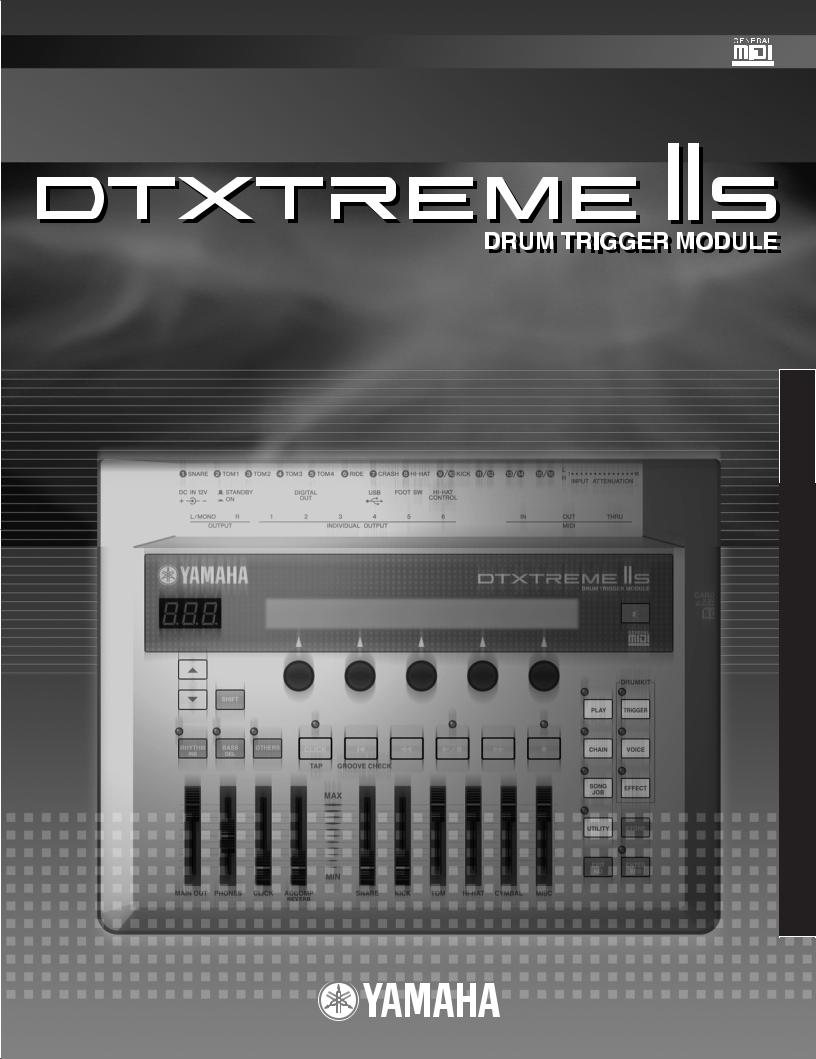 Yamaha DTXTREME IIs User Manual