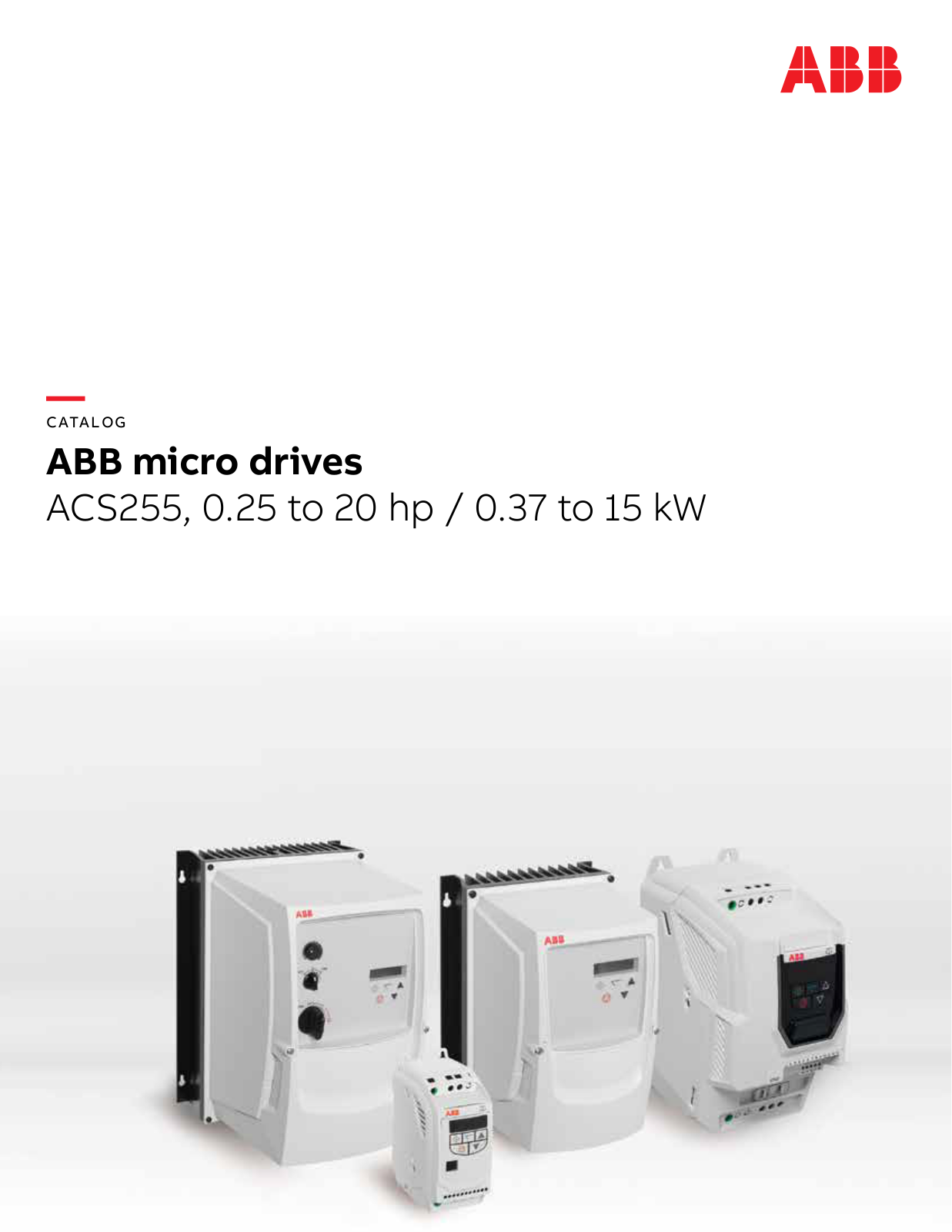 ABB ACS255 Catalog