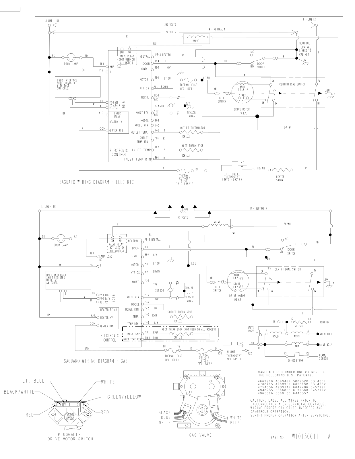 Maytag MEDB200VQ1 Parts Diagram