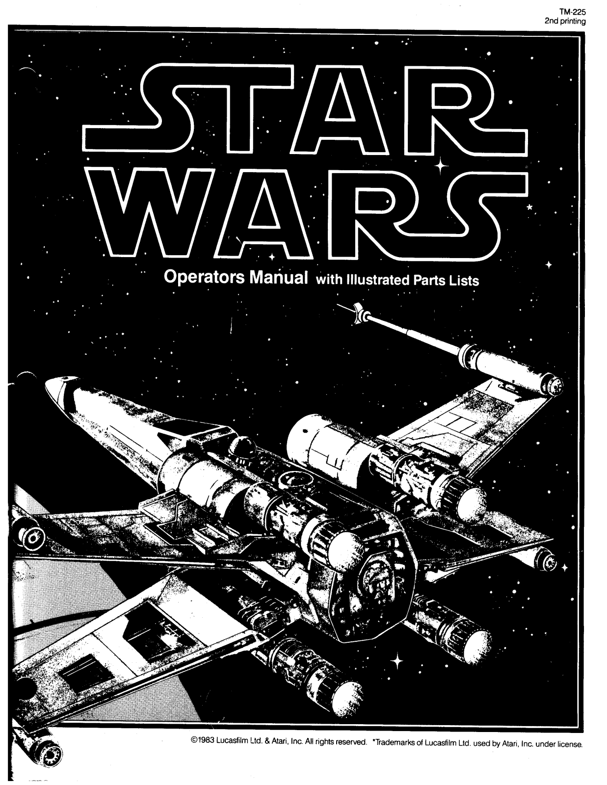 Atari Star Wars User Guide