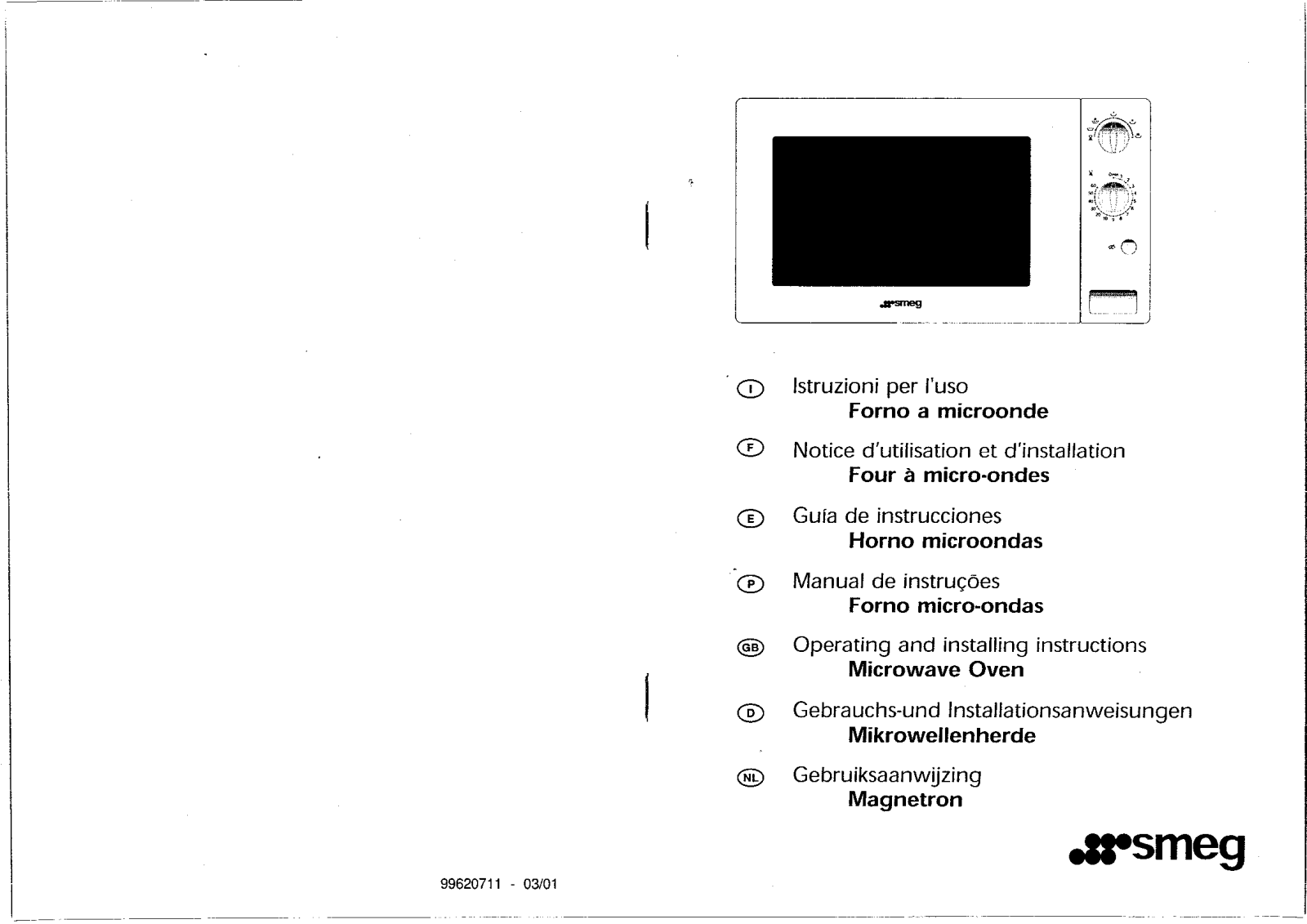 Smeg FM24, FM24EB User Manual