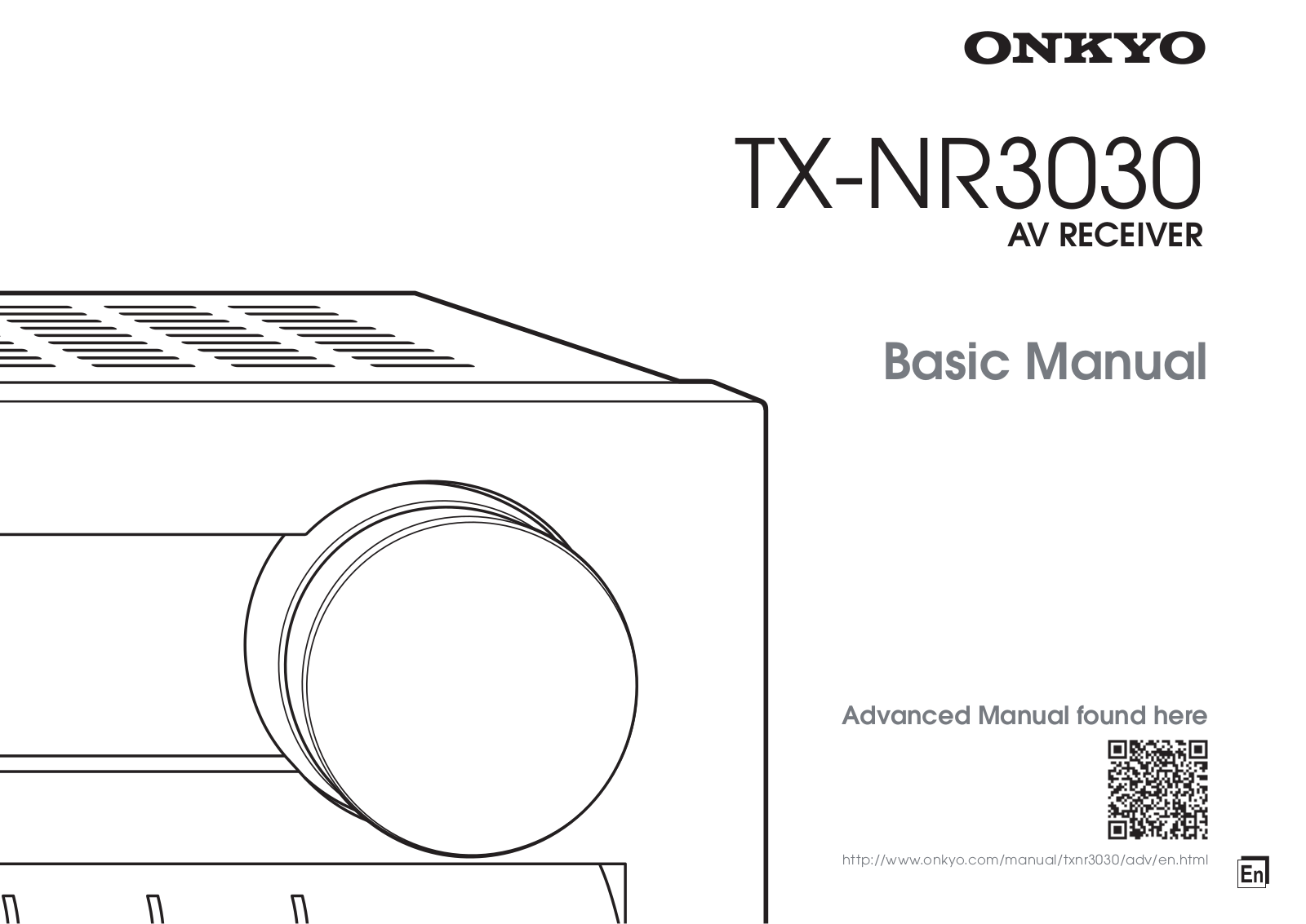 Onkyo TX-NR3030 Basic Manual