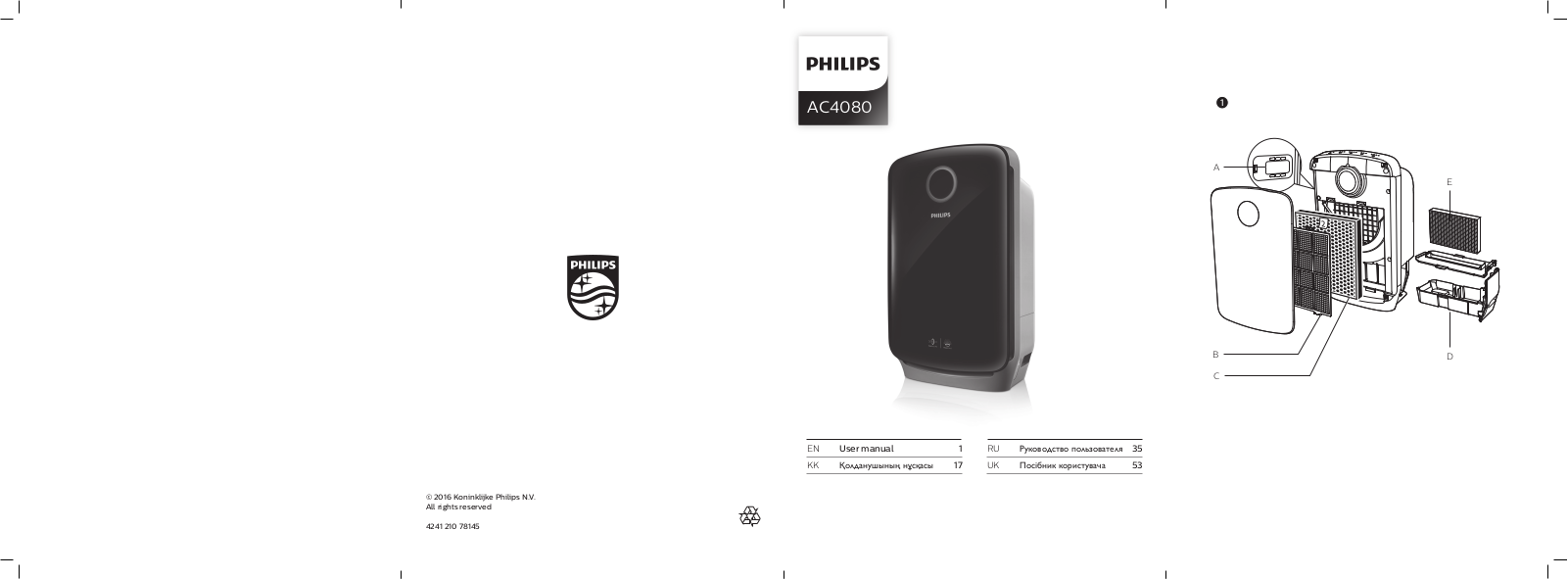 PHILIPS AC4080 User Manual