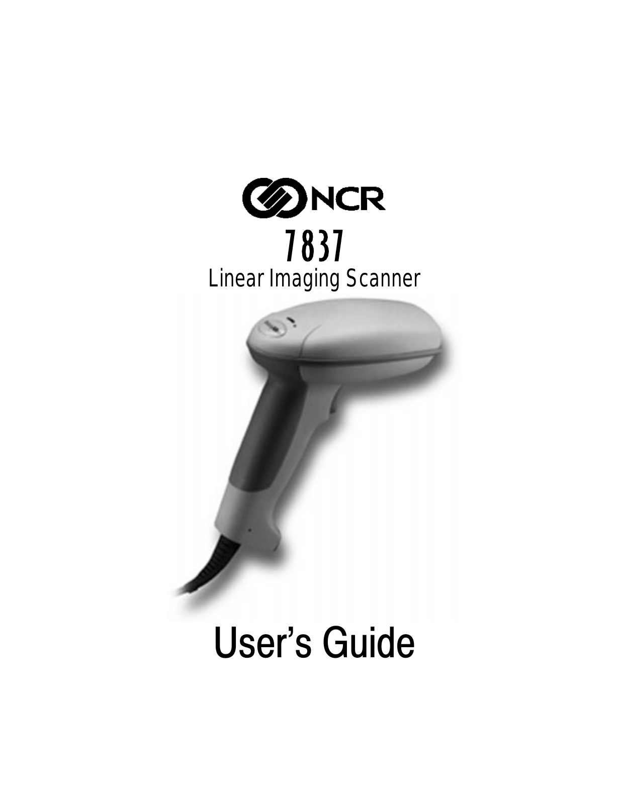 NCR 7837 User Manual