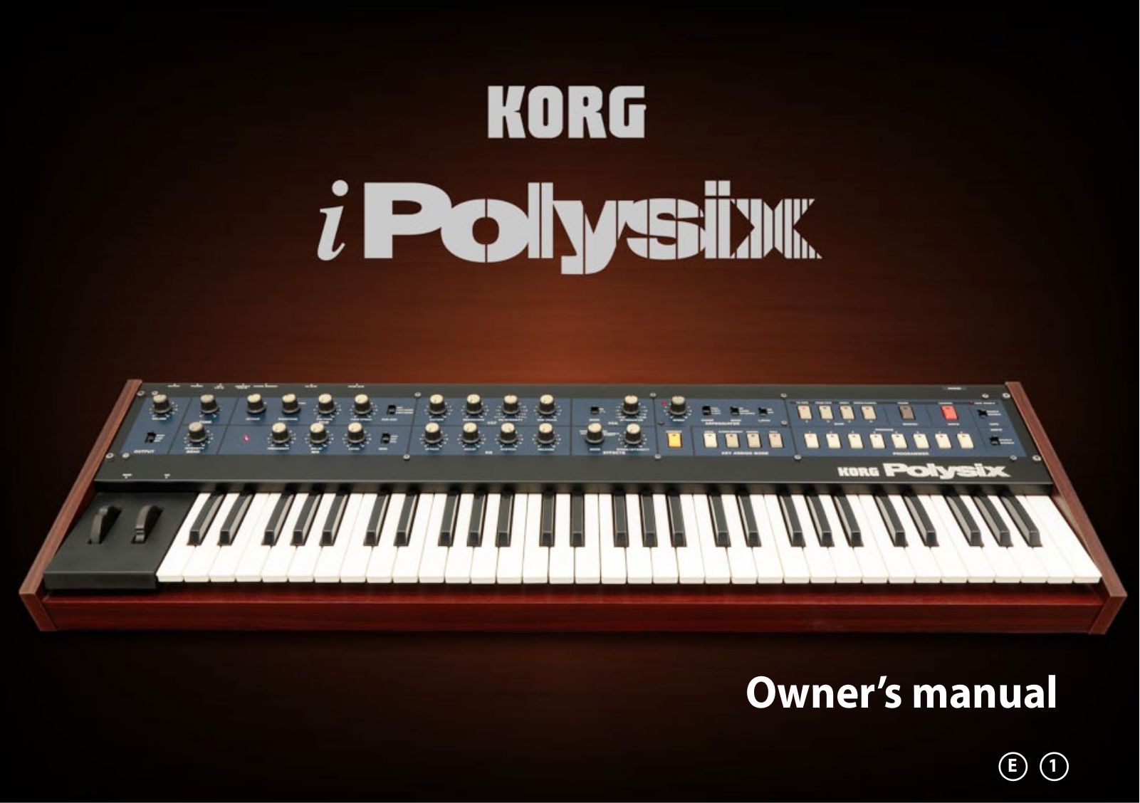 Korg iPOLYSIX Owner's Manual