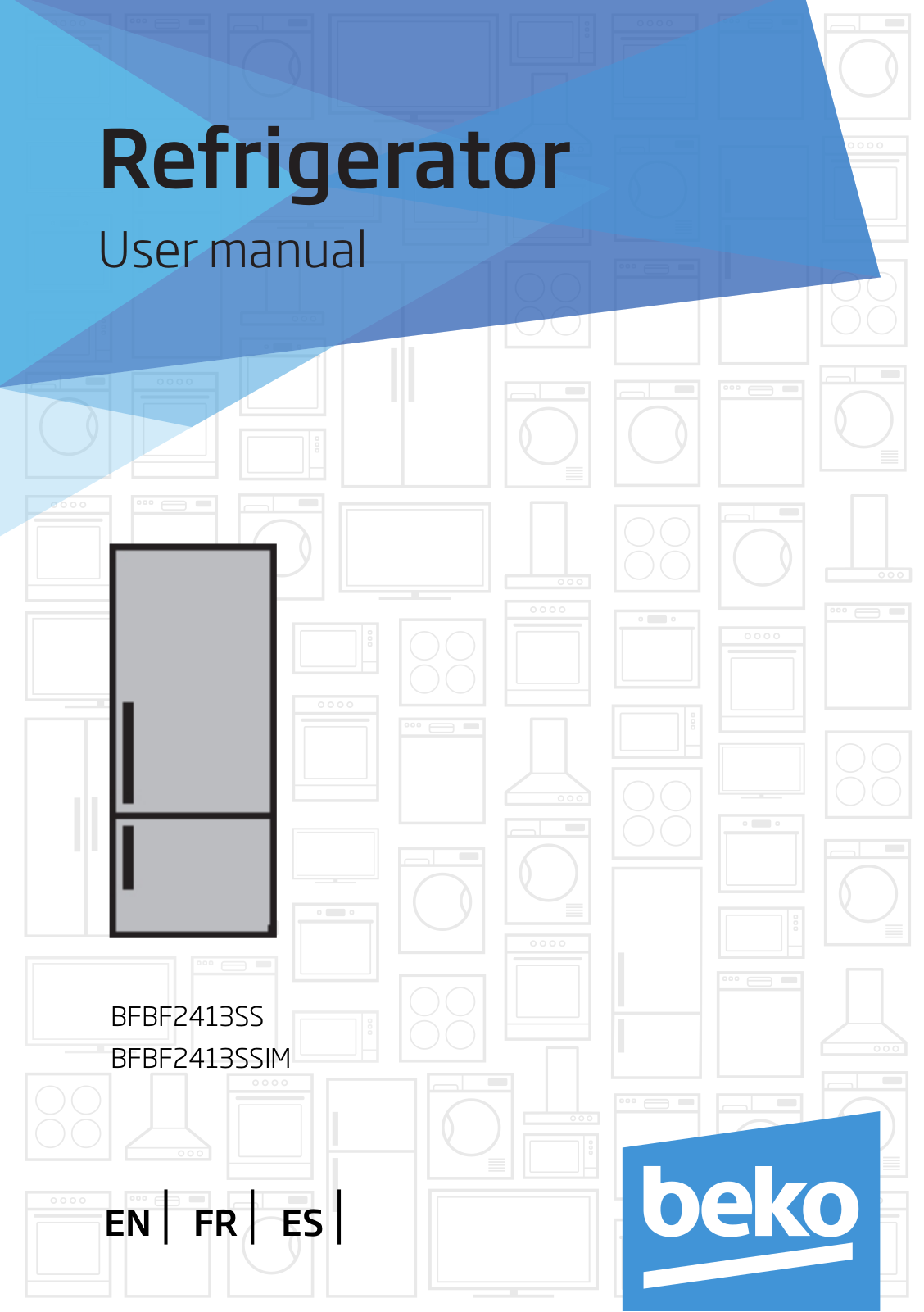 Beko BFBF2413SS, BFBF2413SSIM User manual