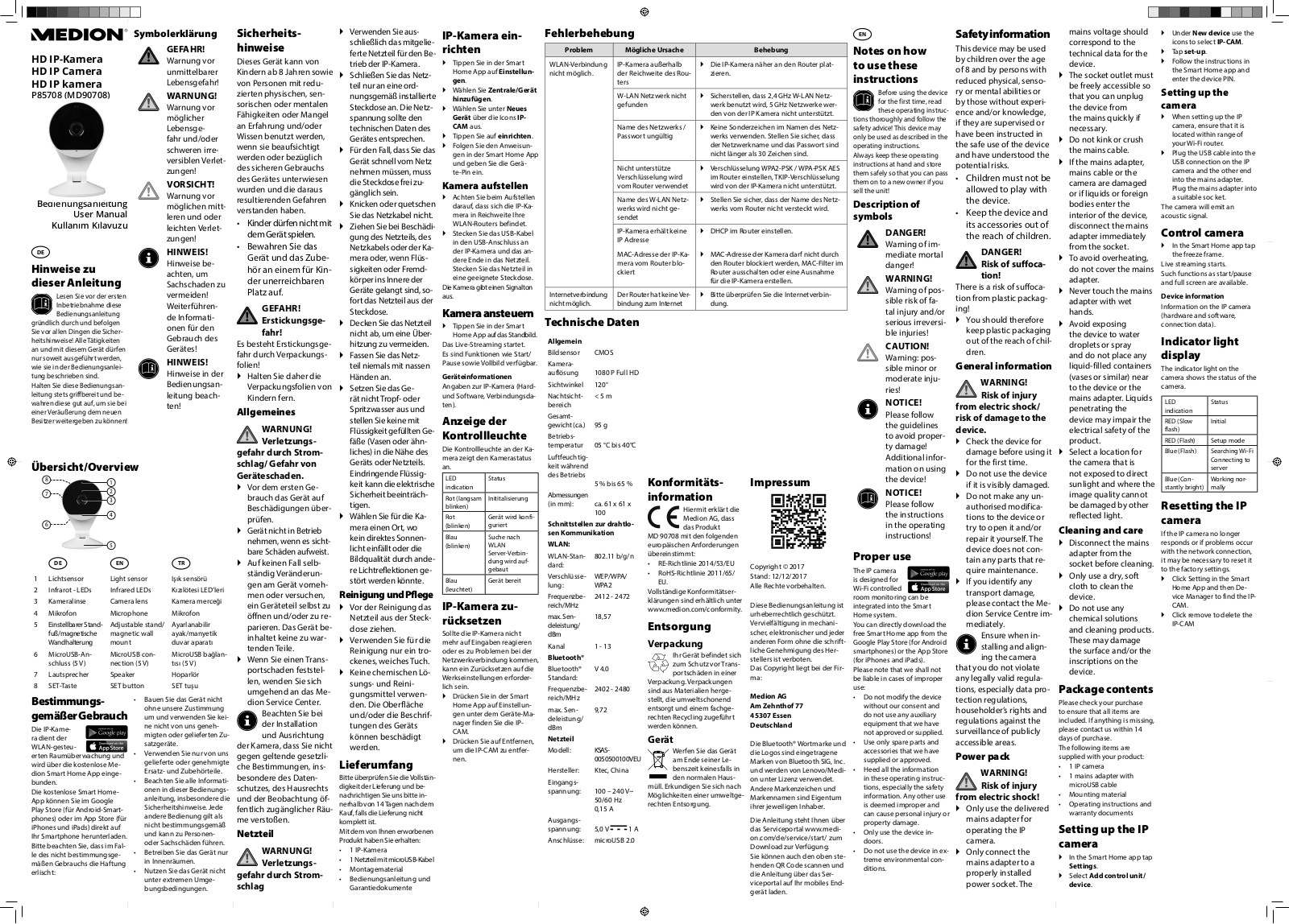 Medion P85708 User Guide