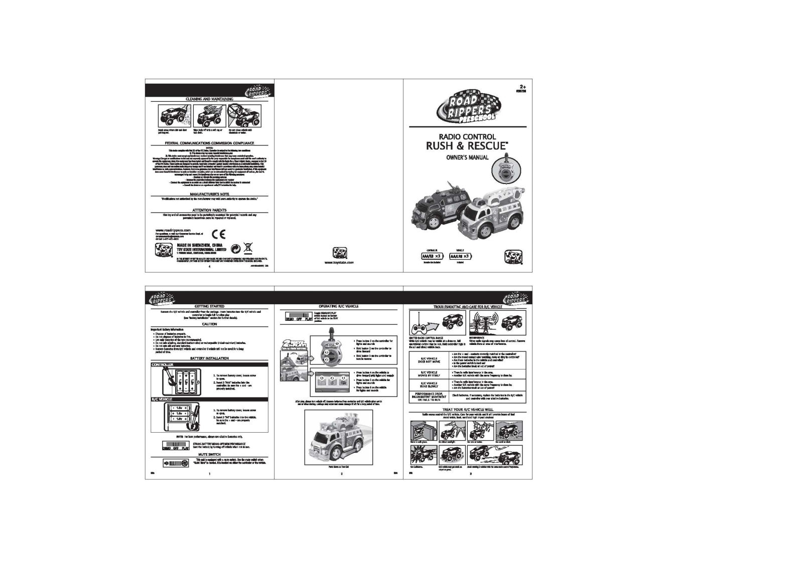 Toy State 35730F27 User Manual