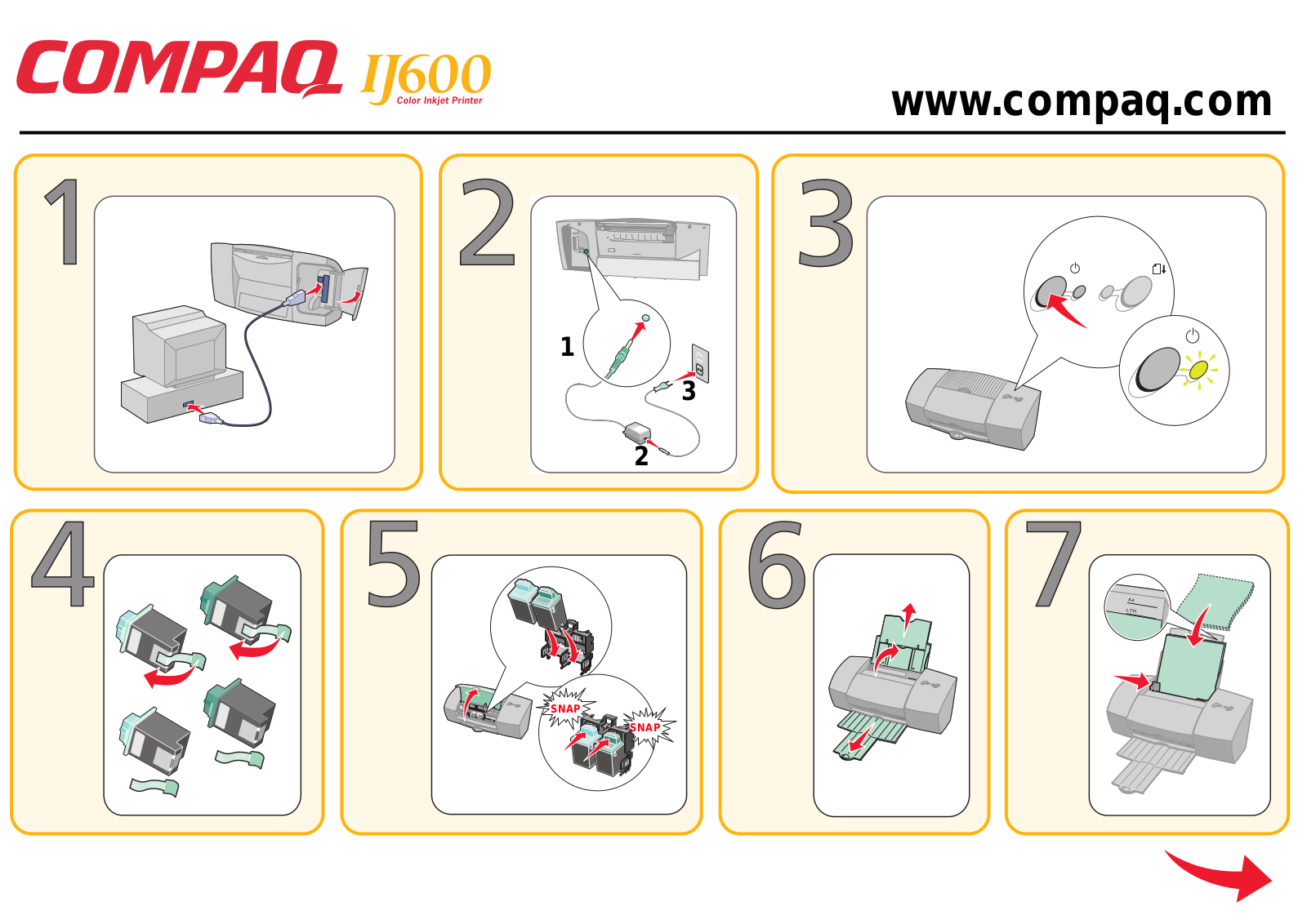 Compaq IJ600 User Manual