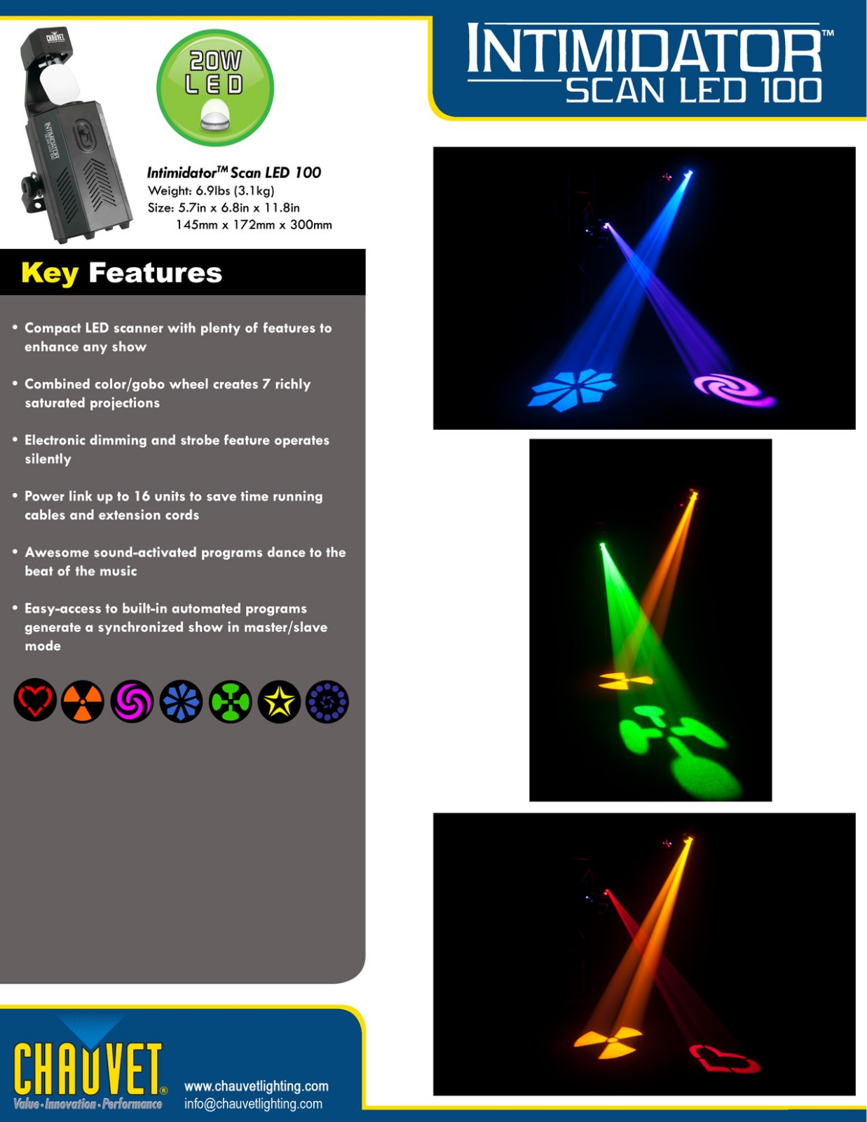 Chauvet 100 User Manual