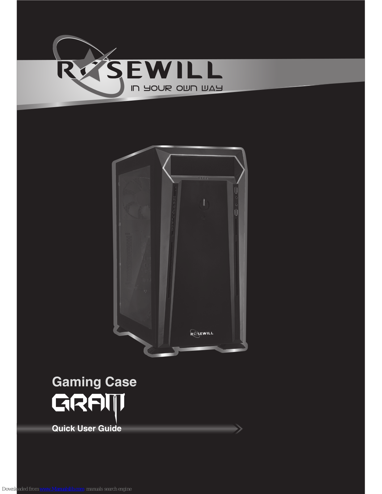 Rosewill GRAM Quick User Manual