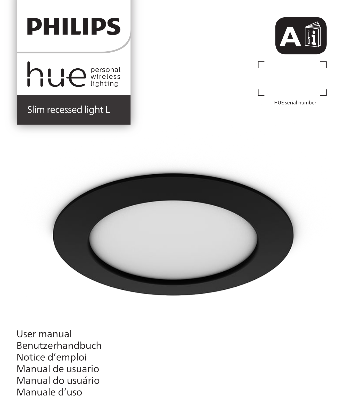 Philips hue Slim recessed light L User guide - ManualMachine.com