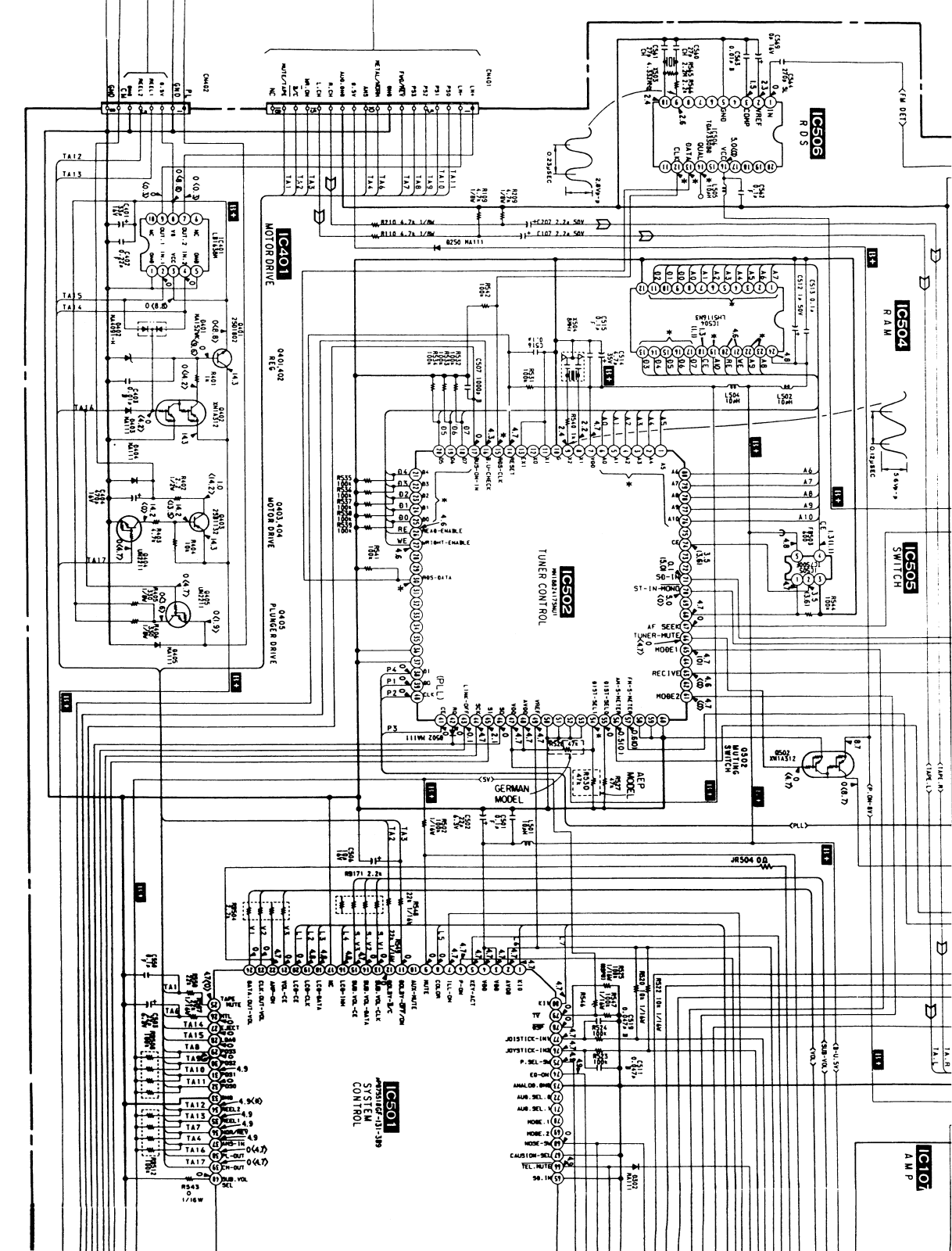 ALPINE XR U900RDS Service Manual 2l