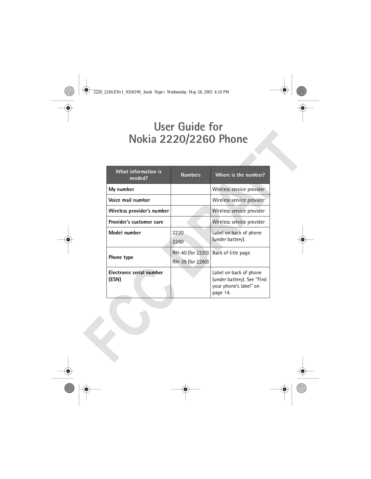 Microsoft RH-40 Users Manual