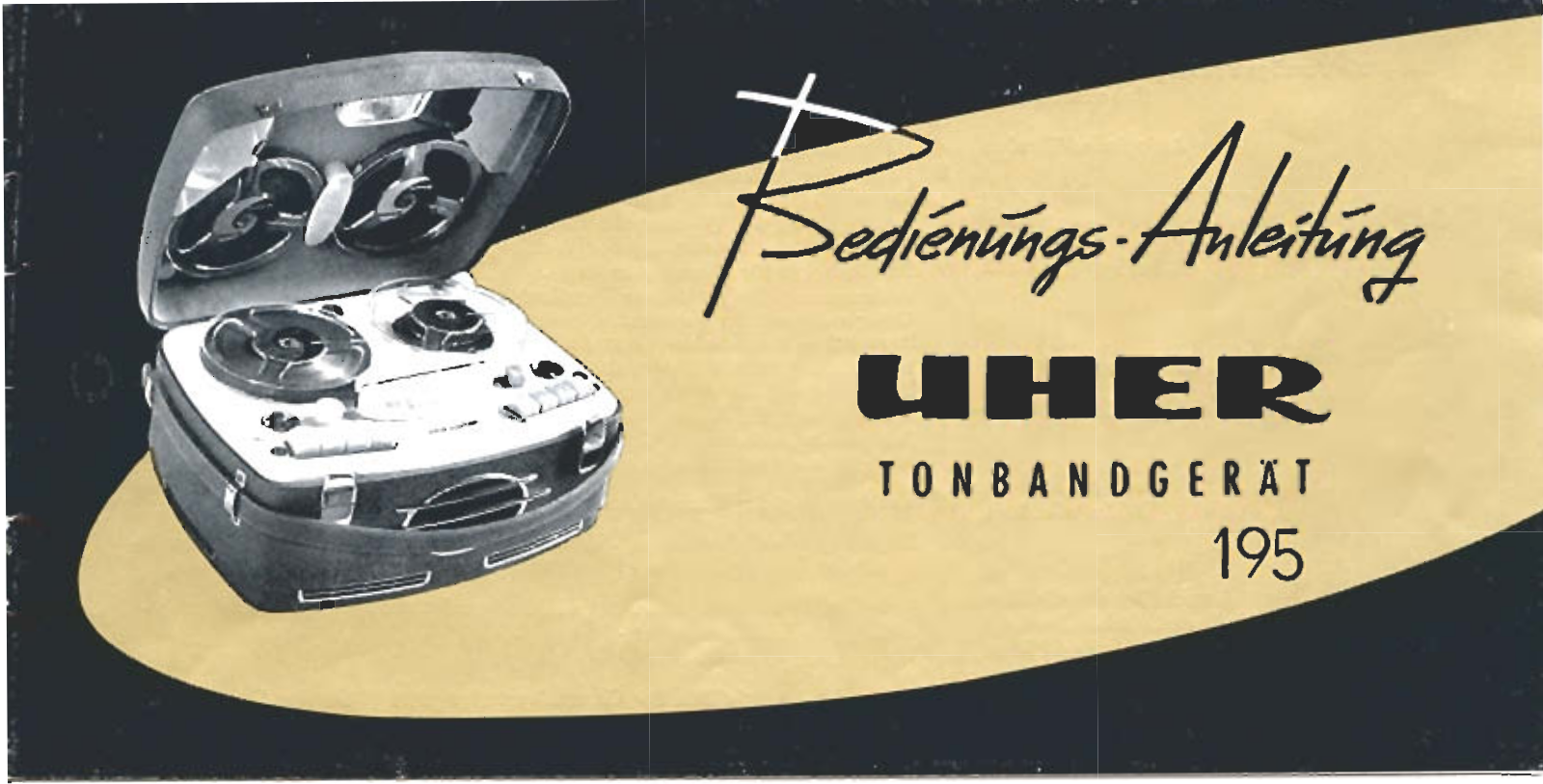 Uher 195 Owners manual