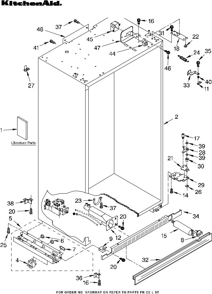 KitchenAid KSSO36FMX00 Parts List