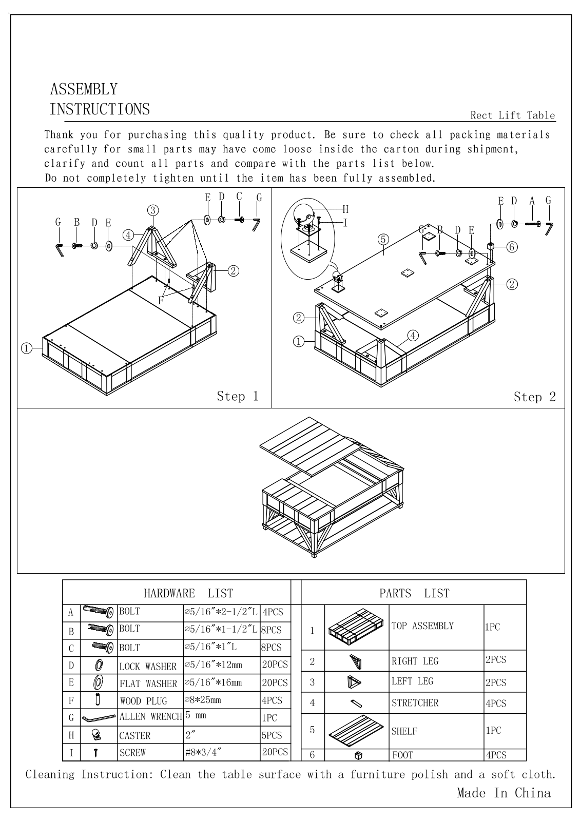 Sand & Stable W007082777 Assembly Instructions - ManualMachine.com
