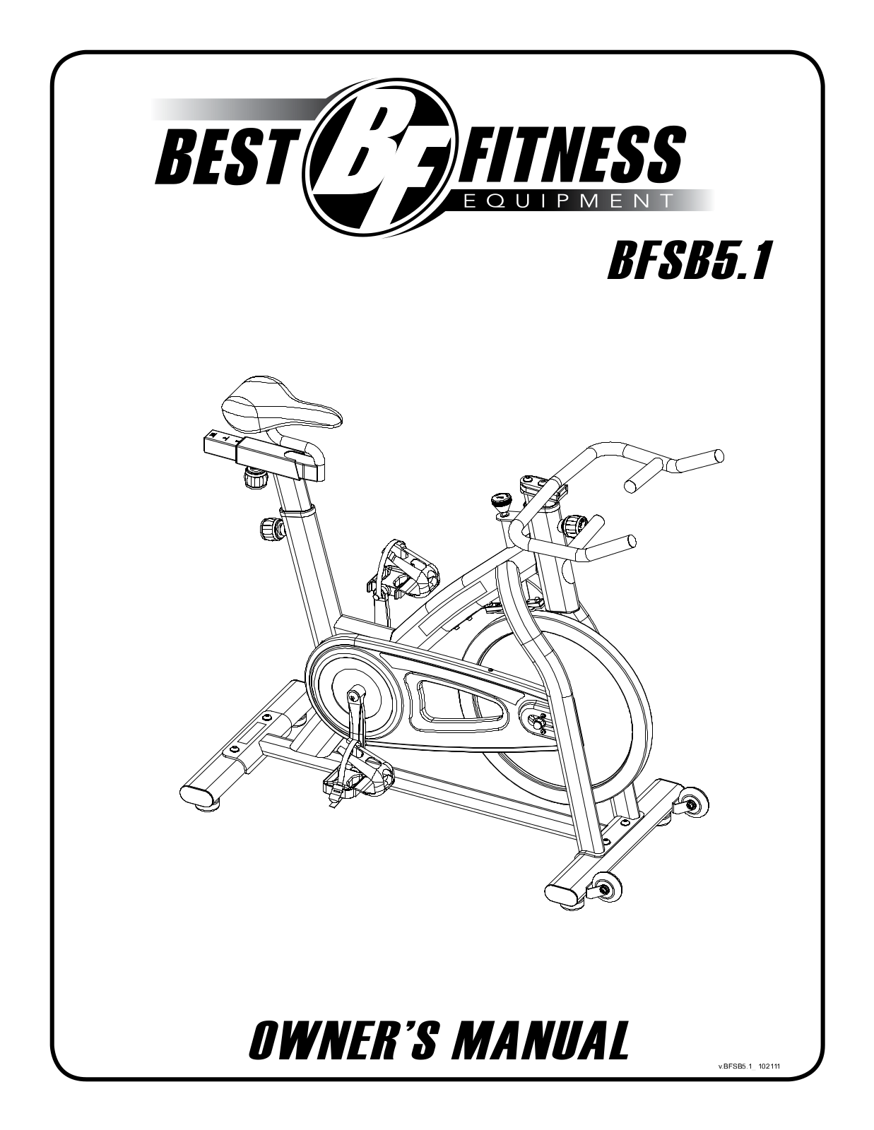 Body Solid BFSB5 User Manual