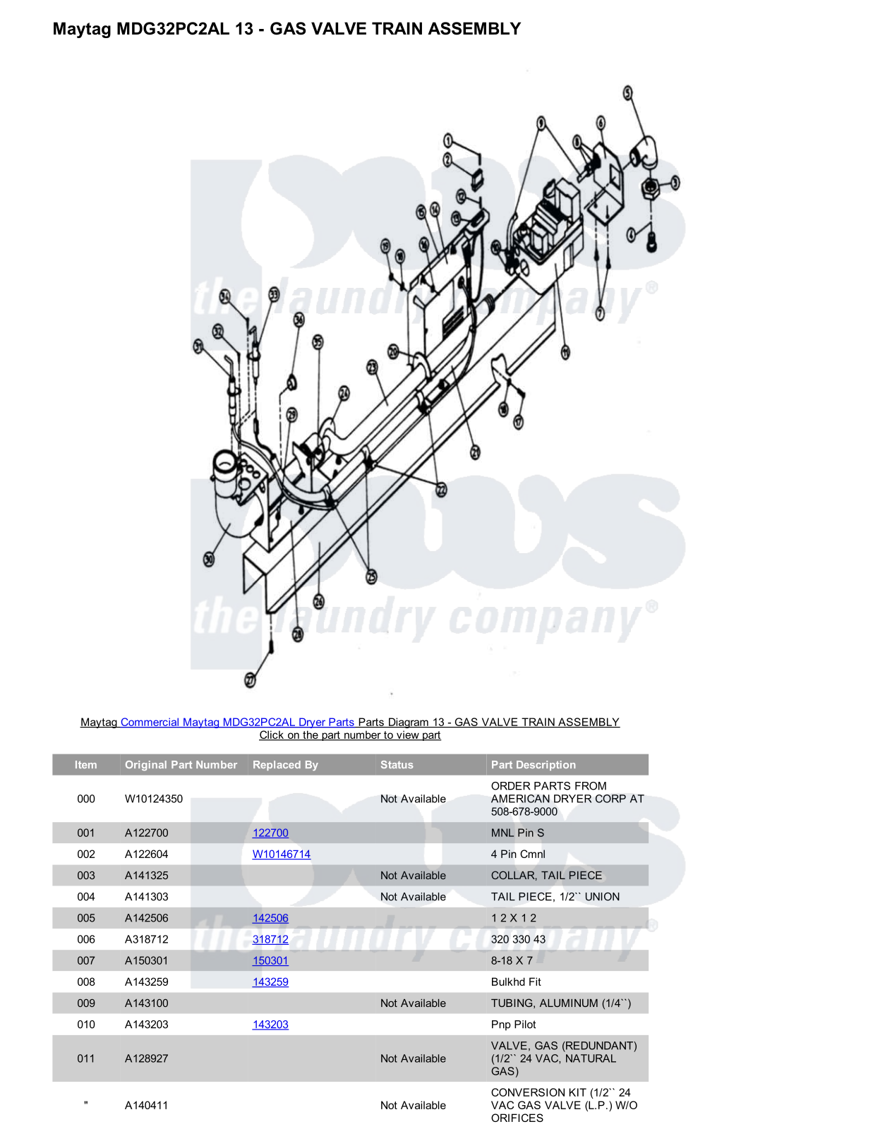 Maytag MDG32PC2AL Parts Diagram