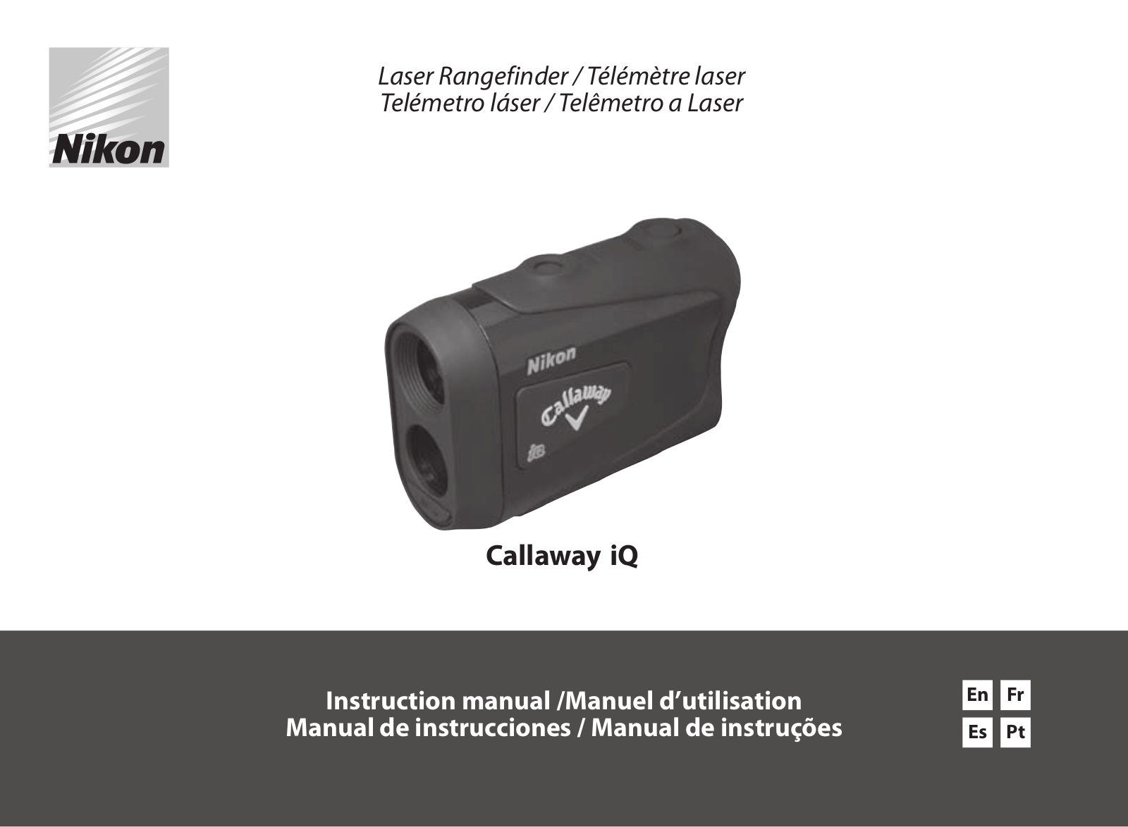 Nikon Callaway IQ User Manual