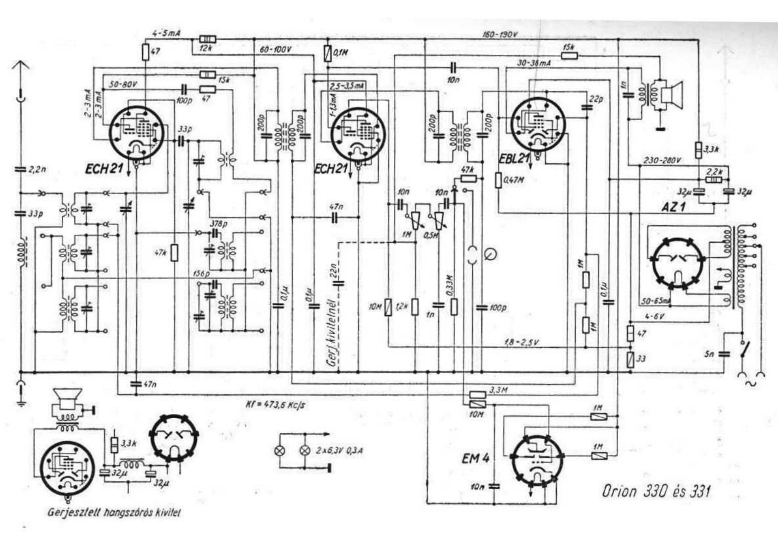 Orion 330331 schematic