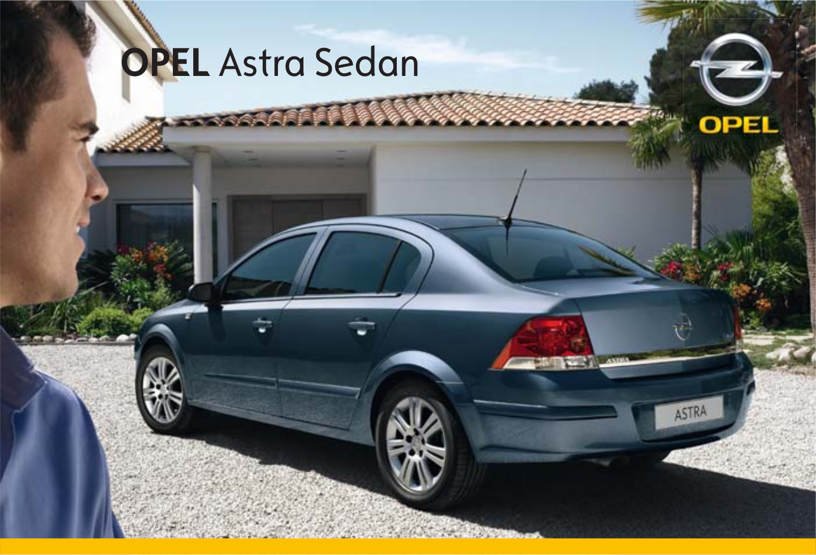 Opel ASTRA SEDAN BROCHURE